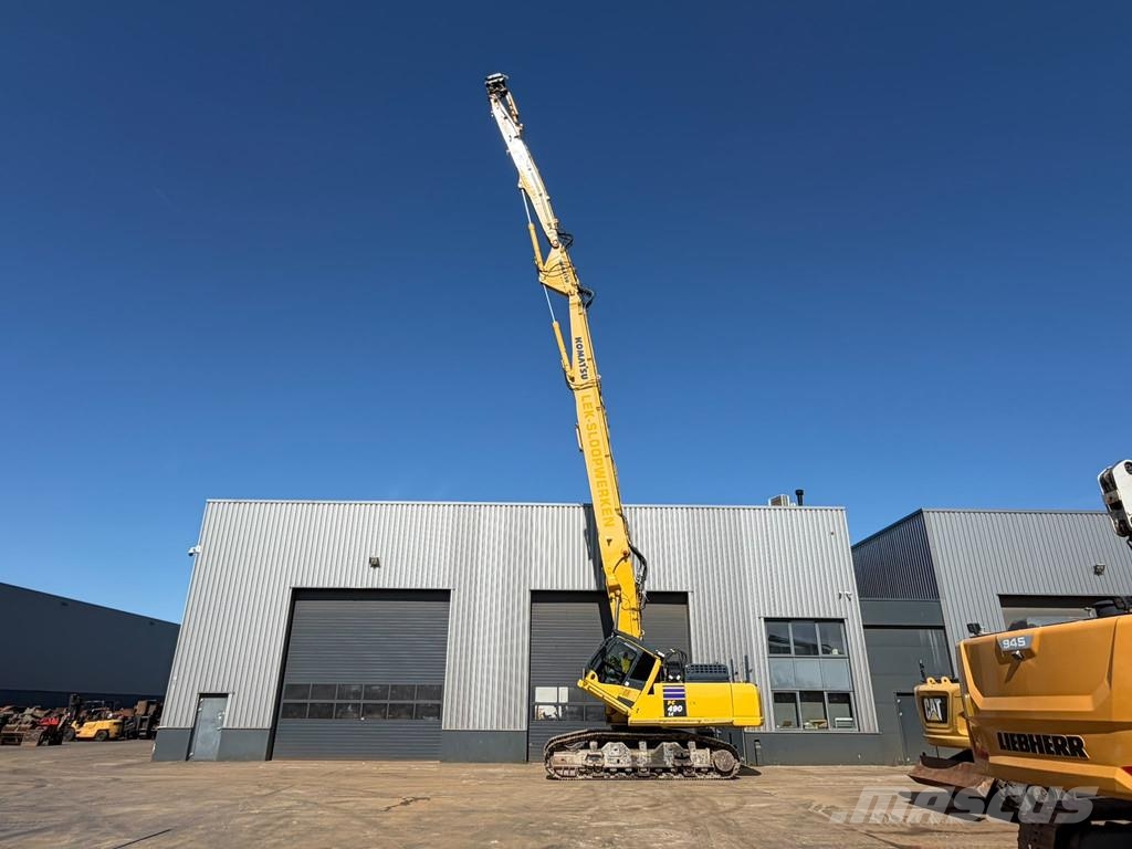 Komatsu PC490HRD-10 - 28m Demolition Boom Гусеничные экскаваторы