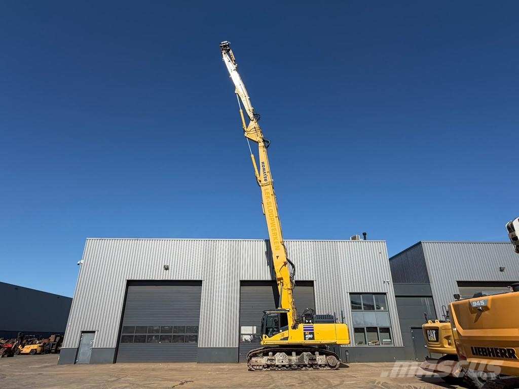 Komatsu PC490HRD-10 - 28m Demolition Boom Гусеничные экскаваторы