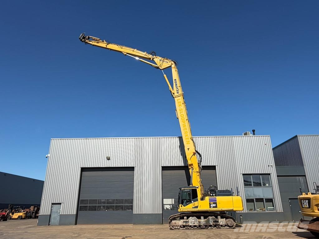 Komatsu PC490HRD-10 - 28m Demolition Boom Гусеничные экскаваторы