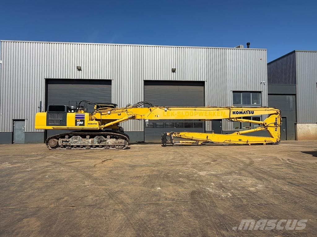 Komatsu PC490HRD-10 - 28m Demolition Boom Гусеничные экскаваторы