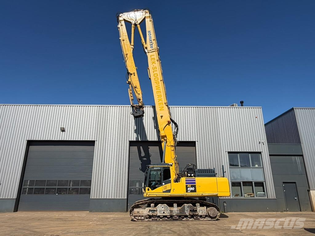Komatsu PC490HRD-10 - 28m Demolition Boom Гусеничные экскаваторы