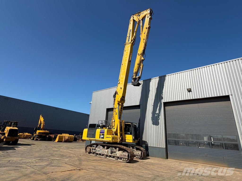 Komatsu PC490HRD-10 - 28m Demolition Boom Гусеничные экскаваторы