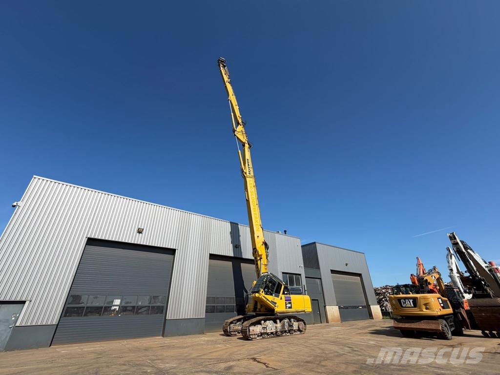 Komatsu PC490HRD-10 - 28m Demolition Boom Гусеничные экскаваторы