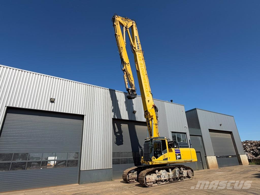 Komatsu PC490HRD-10 - 28m Demolition Boom Гусеничные экскаваторы