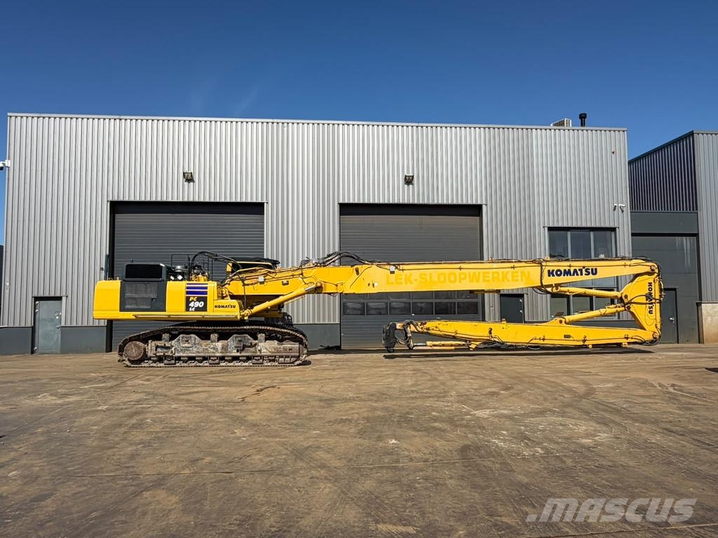 Komatsu PC490HRD-10 - 28m Demolition Boom Гусеничные экскаваторы