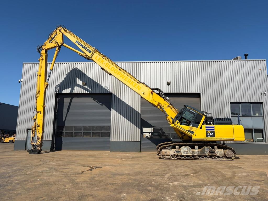 Komatsu PC490HRD-10 - 28m Demolition Boom Гусеничные экскаваторы