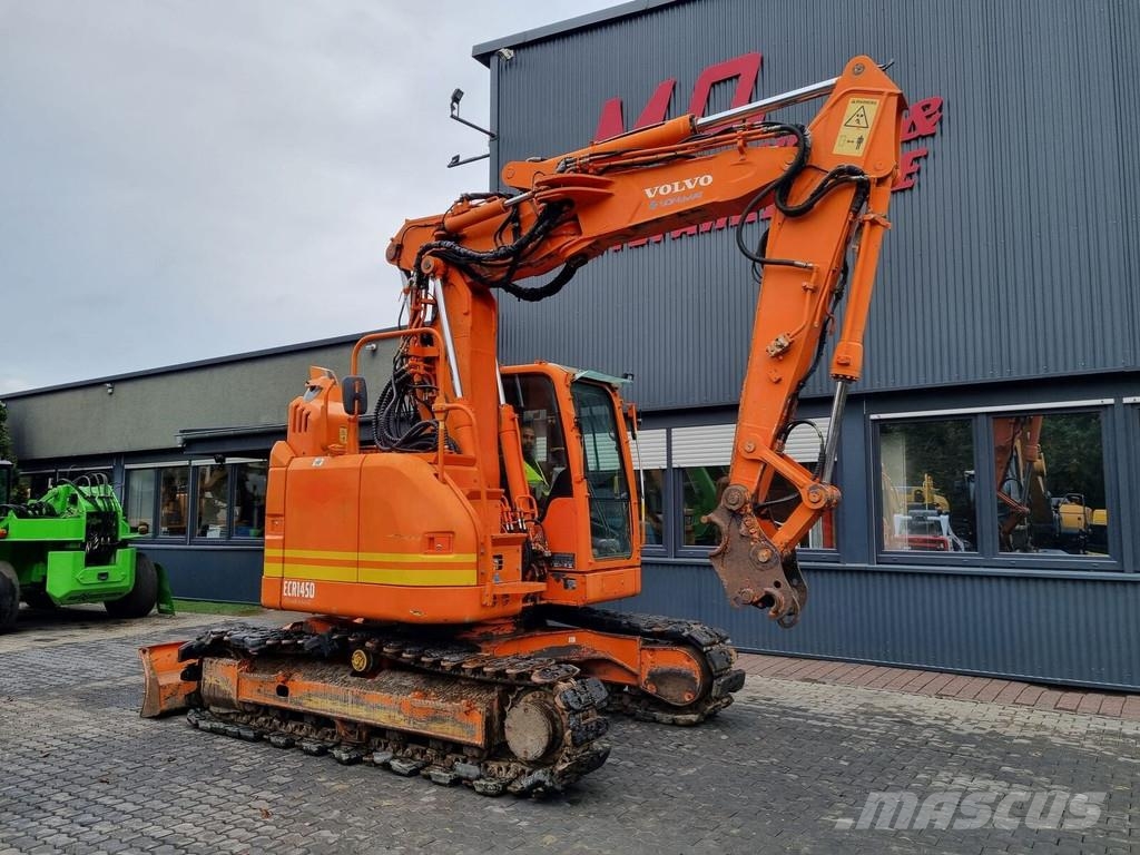 Volvo ECR 145 DL Kamera Kāpurķēžu ekskavatori