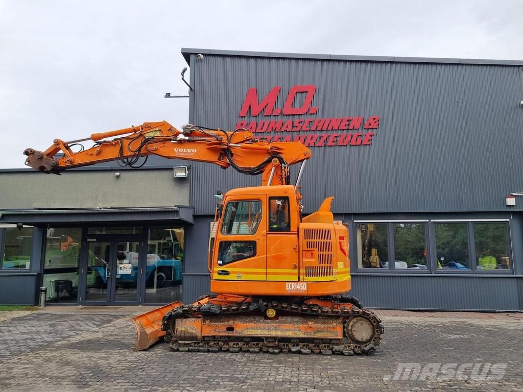 Volvo ECR 145 DL Kamera Kāpurķēžu ekskavatori