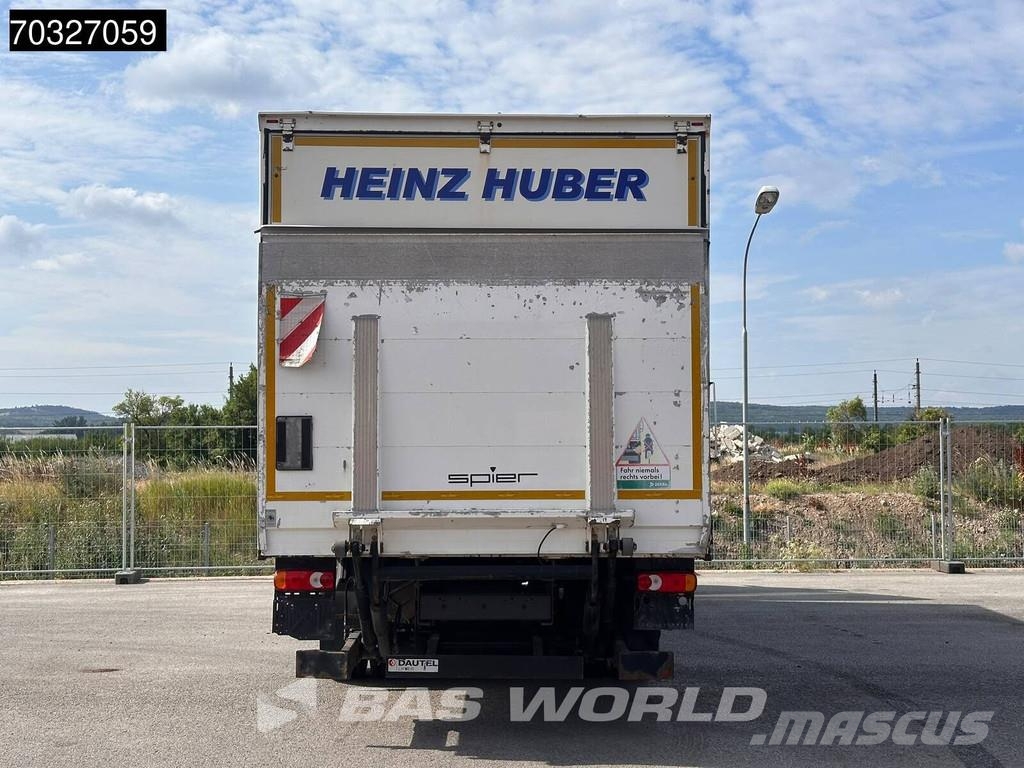 DAF LF 260 LF 4X2 16t Automatic Gearbox 1500kg Ladebor شاحنات ذات هيكل صندوقي
