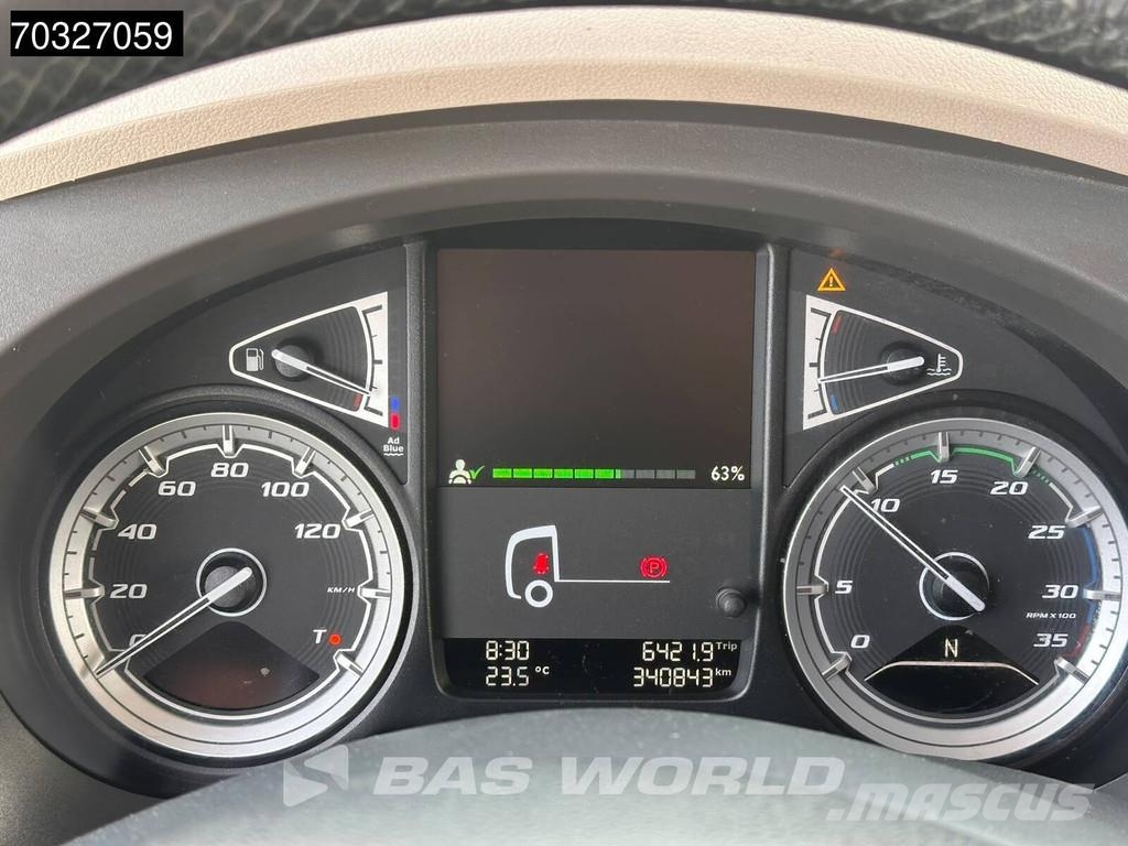 DAF LF 260 LF 4X2 16t Automatic Gearbox 1500kg Ladebor شاحنات ذات هيكل صندوقي