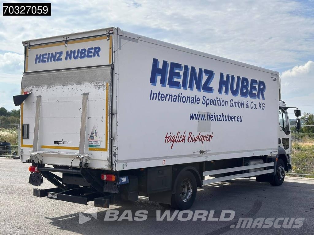 DAF LF 260 LF 4X2 16t Automatic Gearbox 1500kg Ladebor شاحنات ذات هيكل صندوقي