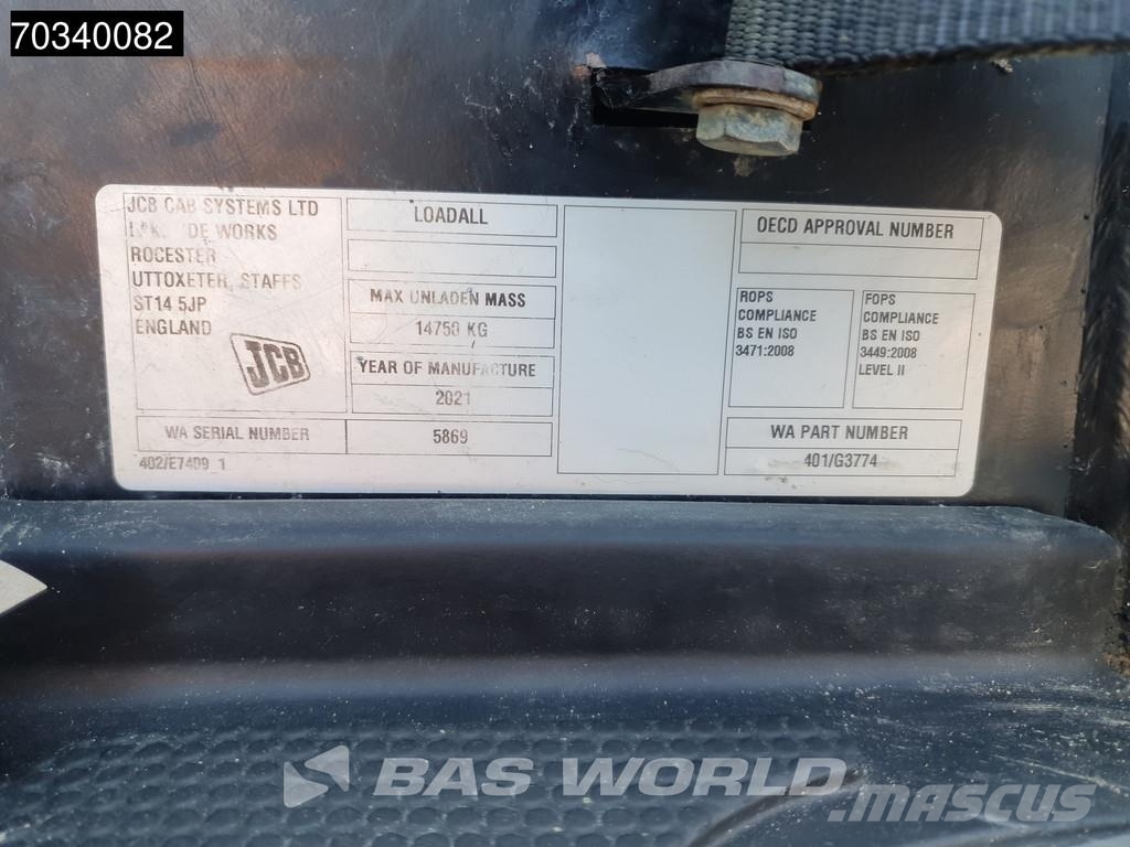 JCB 540-140 A/C - Sway Teleskopski viličarji