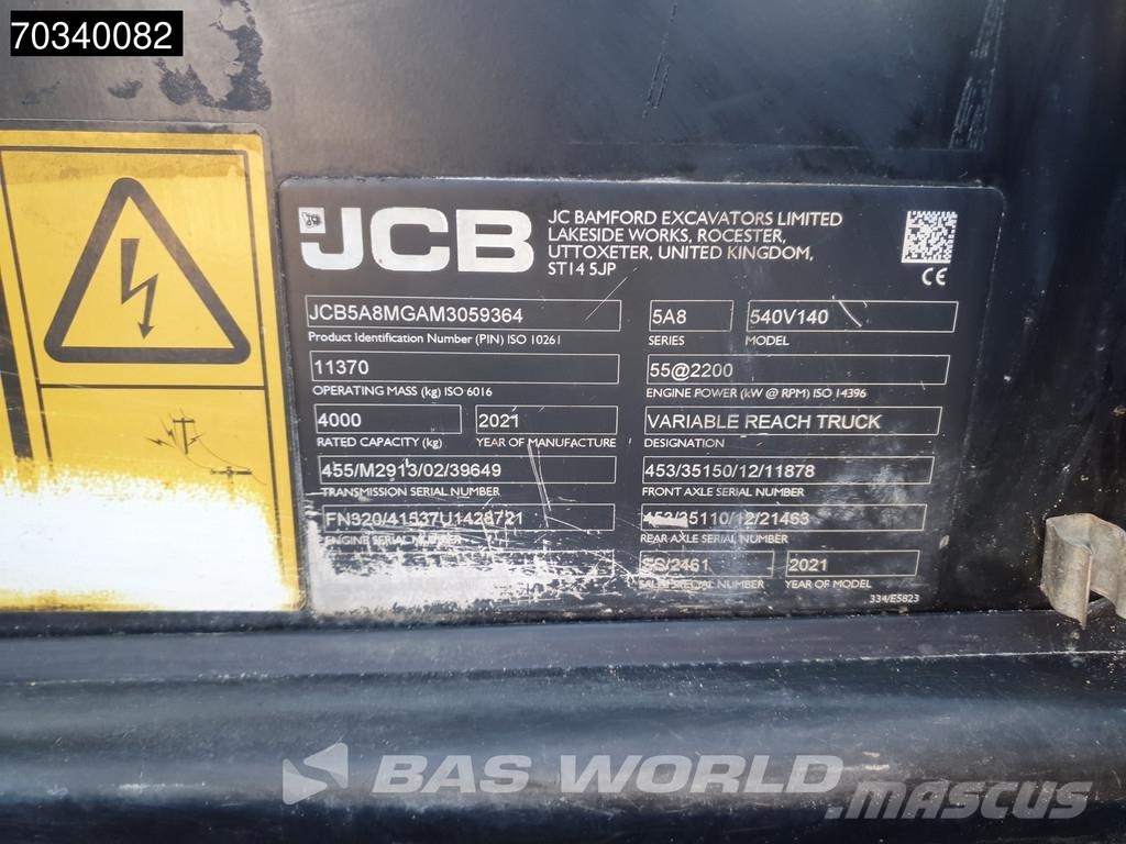 JCB 540-140 A/C - Sway Teleskopski viličarji