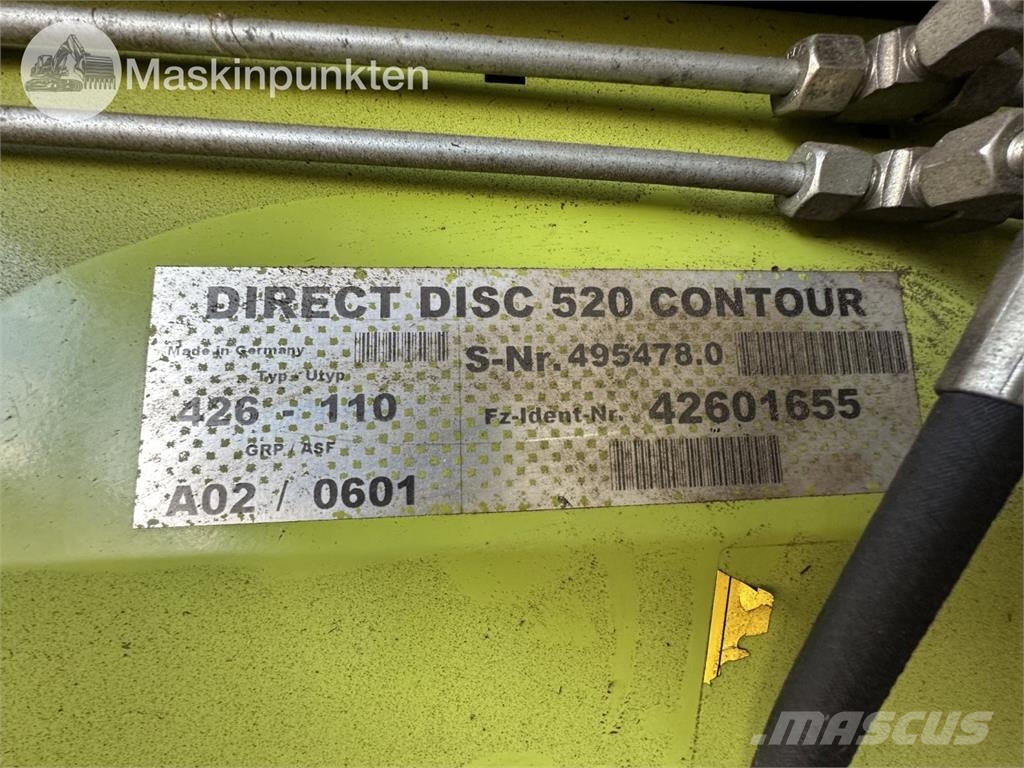 CLAAS Direct Disc 520 Contour Other tractor accessories