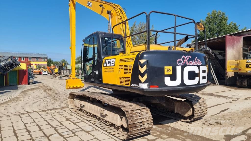 JCB JS 220 LC Long 16,5m Excavadoras sobre orugas
