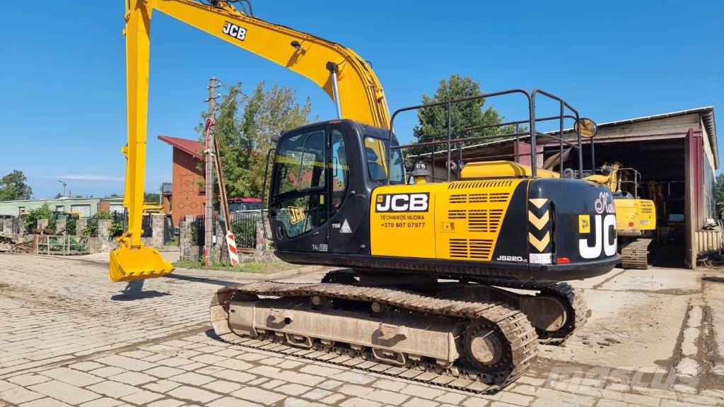 JCB JS 220 LC Long 16,5m Excavadoras sobre orugas