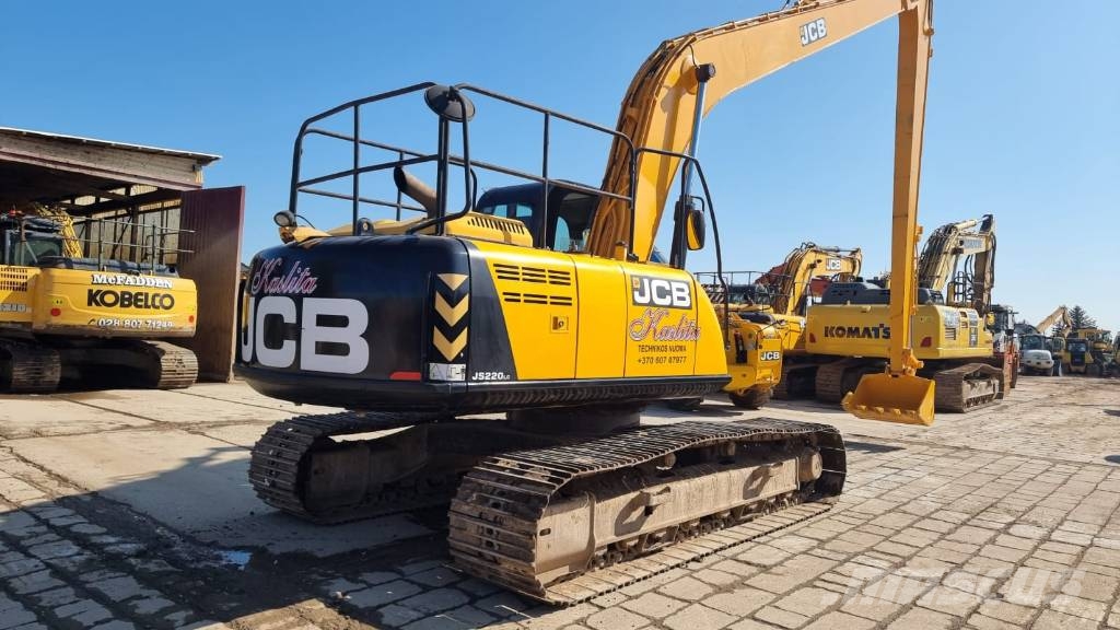 JCB JS 220 LC Long 16,5m Excavadoras sobre orugas