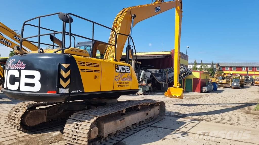 JCB JS 220 LC Long 16,5m Excavadoras sobre orugas