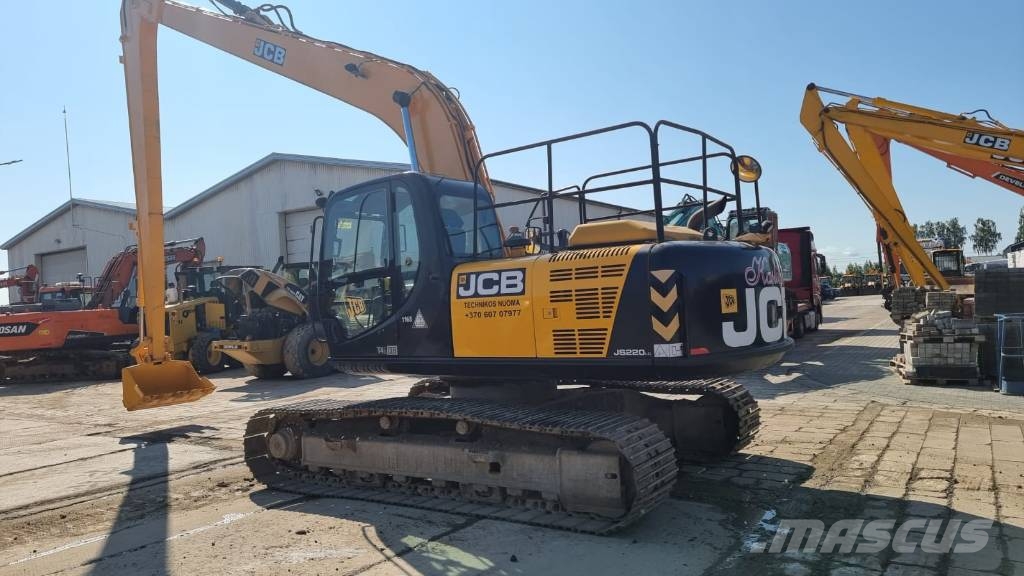JCB JS 220 LC Long 16,5m Excavadoras sobre orugas