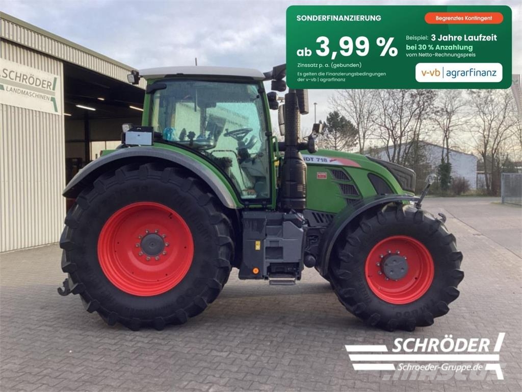 Fendt 718 S4 PROFI PLUS | RTK Tratores Agrícolas usados