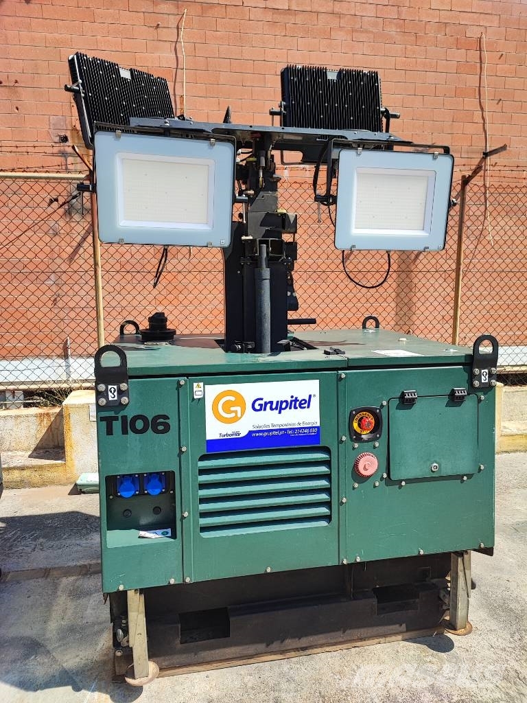 SMC SL-90 4x 400 W LED Lighting Tower Torres de iluminación