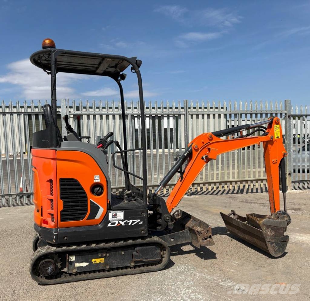 Doosan DX17Z حفارات صغيرة أقل من 7 طن (حفارات صغيرة)
