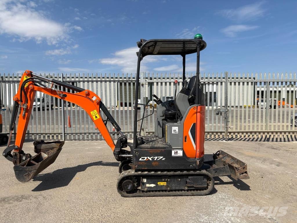 Doosan DX17Z حفارات صغيرة أقل من 7 طن (حفارات صغيرة)