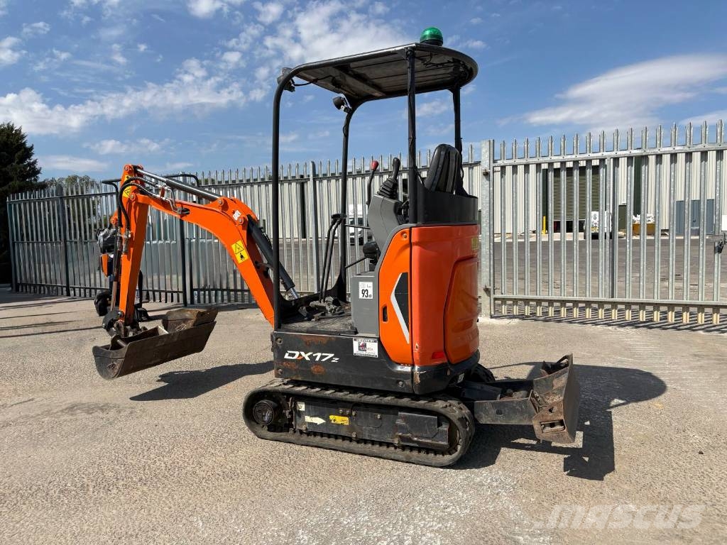 Doosan DX17Z حفارات صغيرة أقل من 7 طن (حفارات صغيرة)