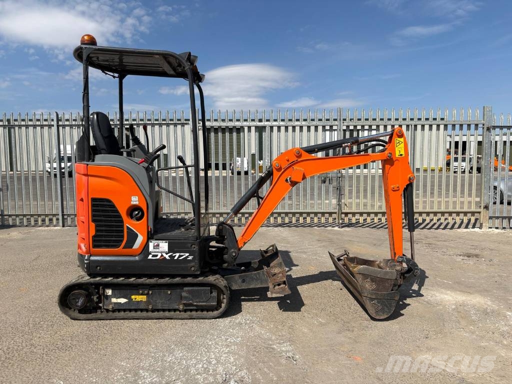 Doosan DX17Z حفارات صغيرة أقل من 7 طن (حفارات صغيرة)