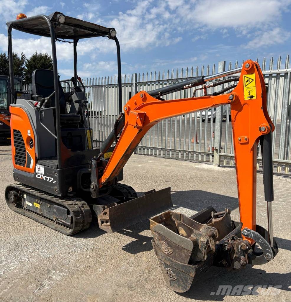 Doosan DX17Z حفارات صغيرة أقل من 7 طن (حفارات صغيرة)