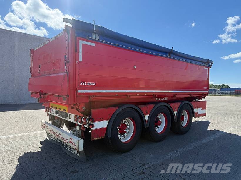 Kel-Berg 3 axle Tipper / Alukastenmulde Kipper Kippladerauflieger