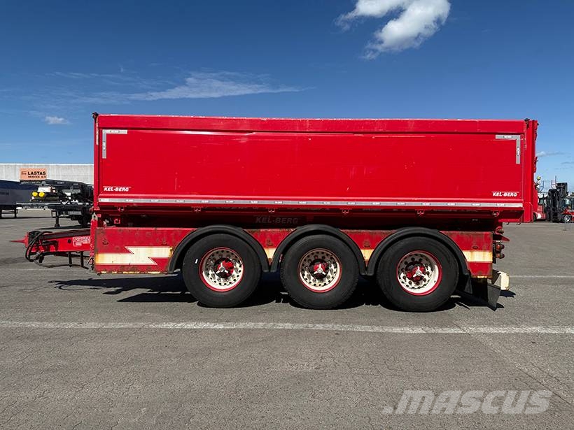 Kel-Berg 3 axle Tipper / Alukastenmulde Kipper Kippladerauflieger