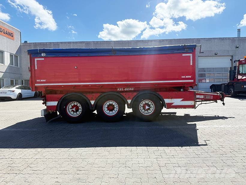 Kel-Berg 3 axle Tipper / Alukastenmulde Kipper Kippladerauflieger