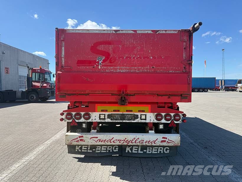 Kel-Berg 3 axle Tipper / Alukastenmulde Kipper Kippladerauflieger