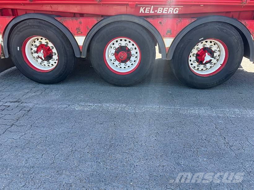 Kel-Berg 3 axle Tipper / Alukastenmulde Kipper Kippladerauflieger