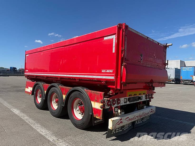 Kel-Berg 3 axle Tipper / Alukastenmulde Kipper Kippladerauflieger