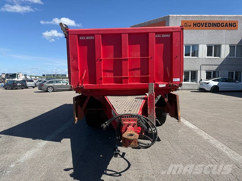 Kel-Berg 3 axle Tipper / Alukastenmulde Kipper Kippladerauflieger