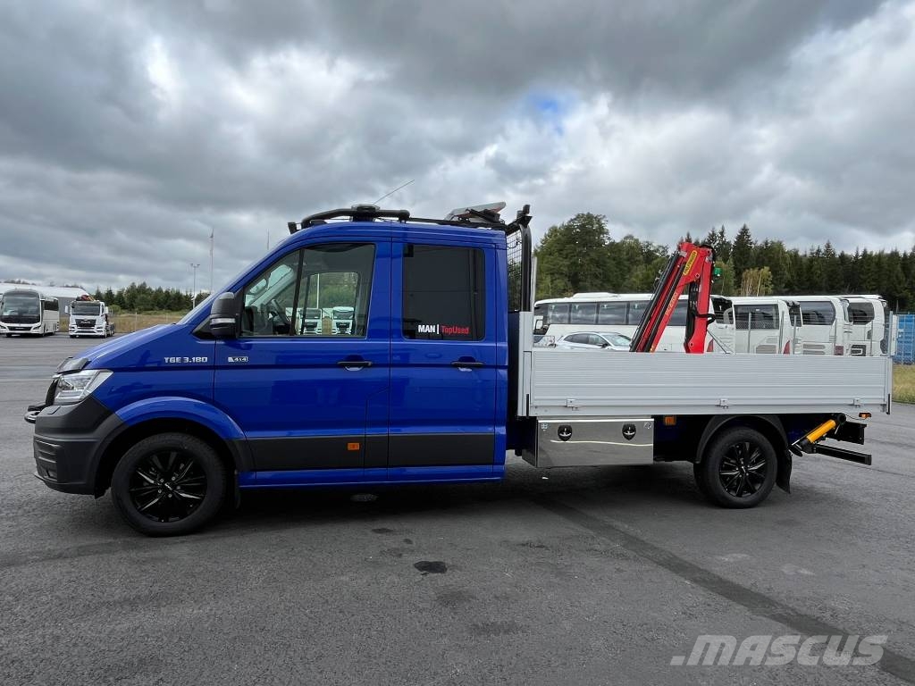 MAN TGE 3.180 4x4 L4 Truck mounted cranes