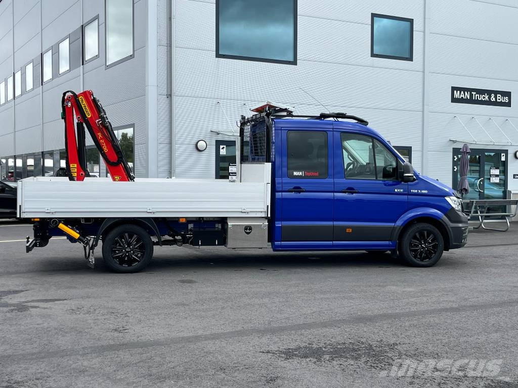 MAN TGE 3.180 4x4 L4 Truck mounted cranes