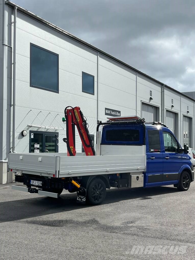MAN TGE 3.180 4x4 L4 Truck mounted cranes