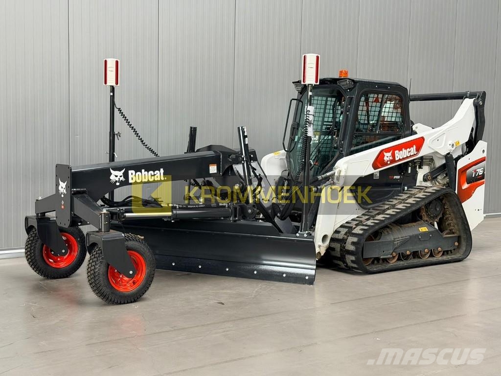Bobcat T 76 + Laser Grader 244 cm Krautuvai su šoniniu pasukimu