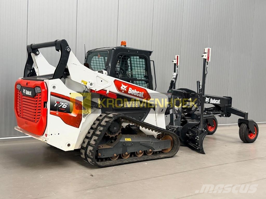 Bobcat T 76 + Laser Grader 244 cm Krautuvai su šoniniu pasukimu