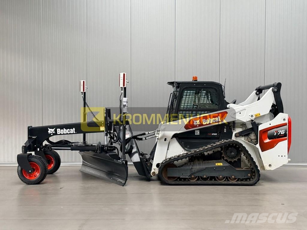 Bobcat T 76 + Laser Grader 244 cm Krautuvai su šoniniu pasukimu