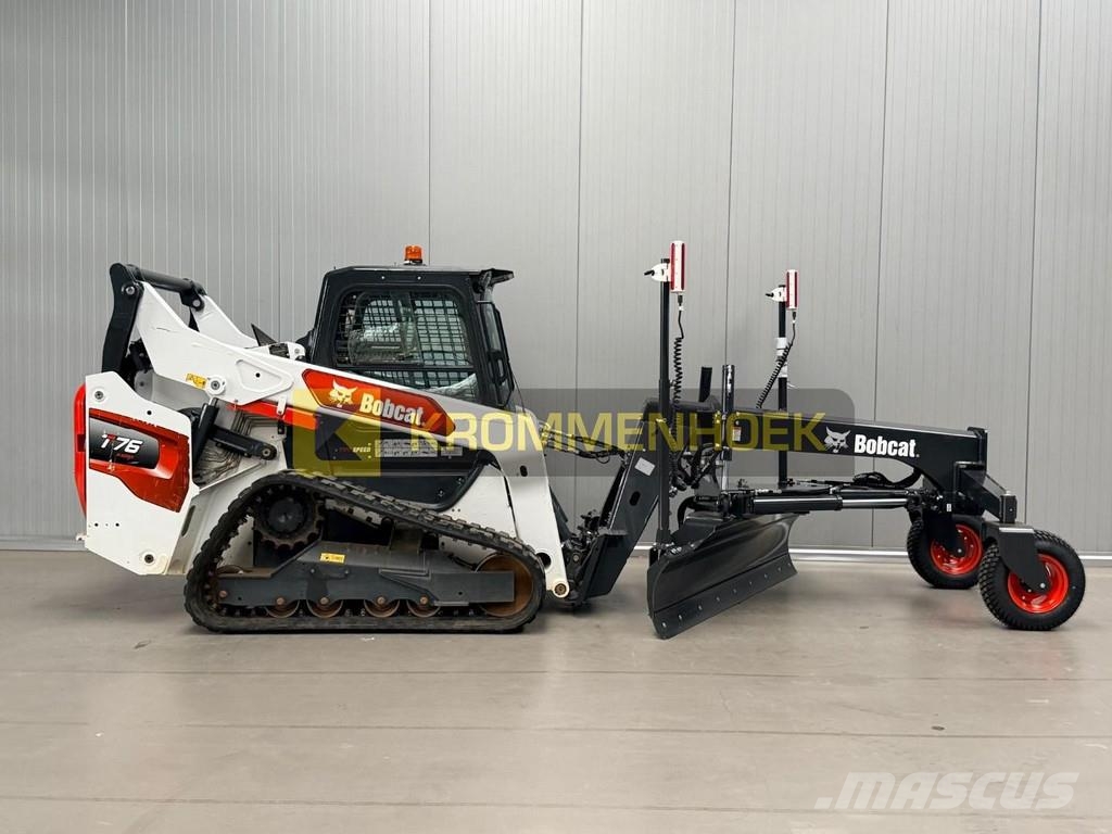Bobcat T 76 + Laser Grader 244 cm Krautuvai su šoniniu pasukimu