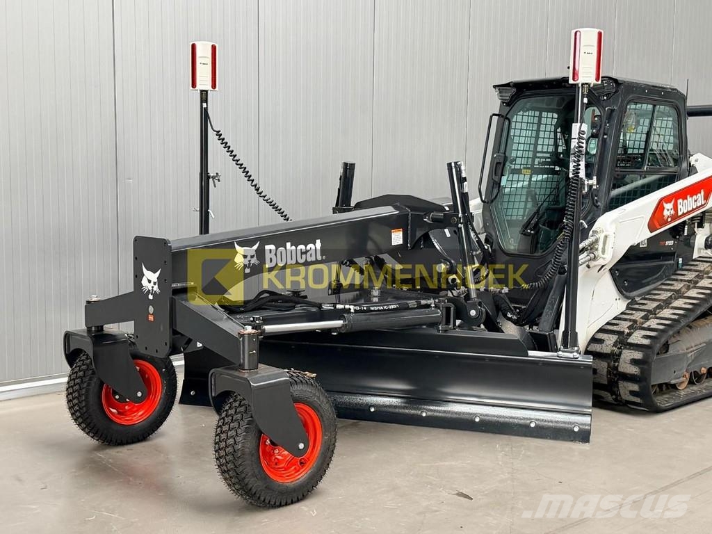 Bobcat T 76 + Laser Grader 244 cm Krautuvai su šoniniu pasukimu