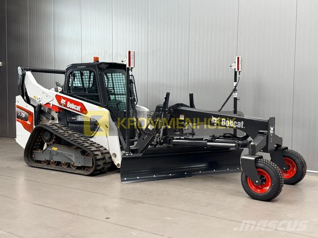 Bobcat T 76 + Laser Grader 244 cm Krautuvai su šoniniu pasukimu