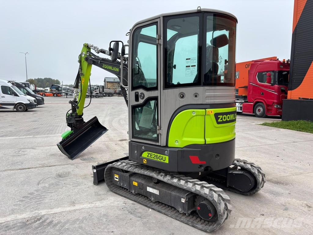 Zoomlion ZE26GU NEW / ALL BUCKET SET Mini excavators < 7t (Mini diggers)