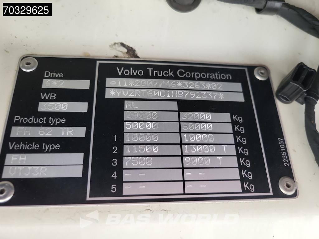 Volvo FH 540 6X2 HMF 5020-K6 Crane Kran + JIB 6+5 Extens Τράκτορες