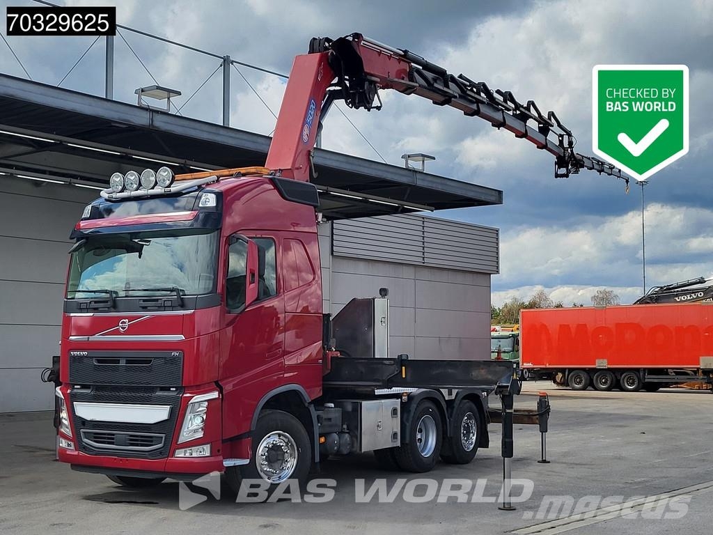 Volvo FH 540 6X2 HMF 5020-K6 Crane Kran + JIB 6+5 Extens Τράκτορες