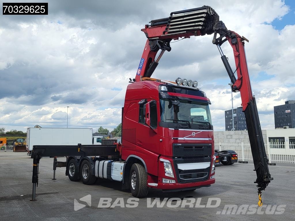 Volvo FH 540 6X2 HMF 5020-K6 Crane Kran + JIB 6+5 Extens Τράκτορες